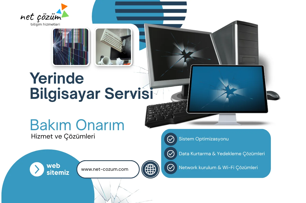 İzmir Gaziemir’de Yerinde Bilgisayar Teknik Servisi